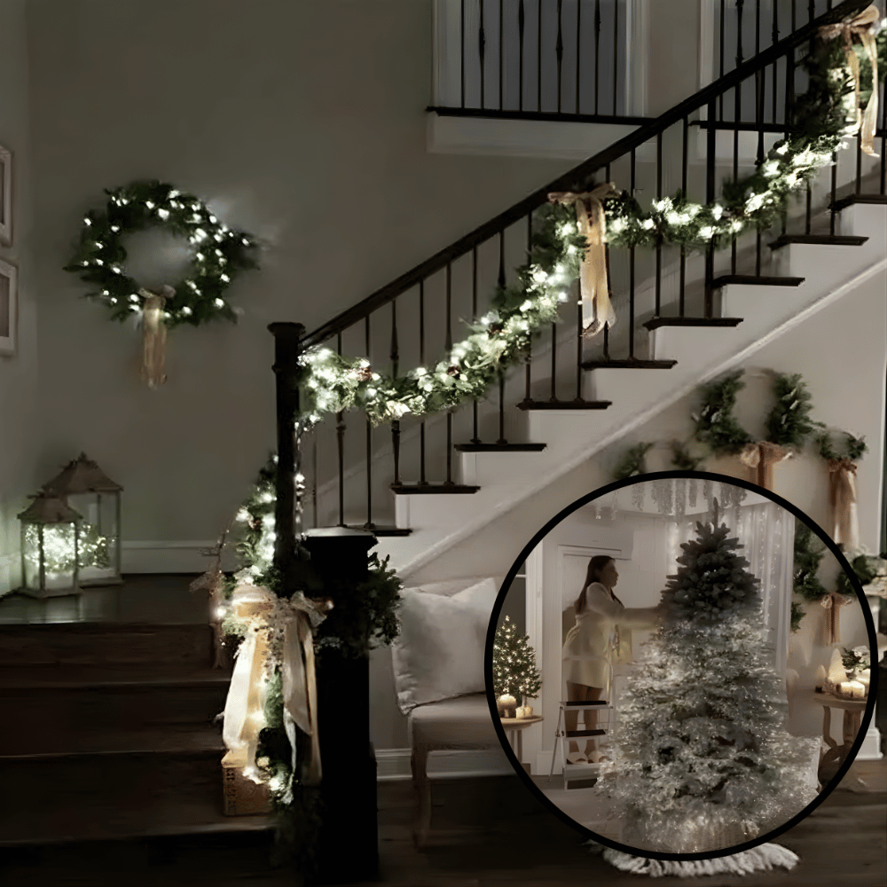 Festliche Twinkle-Weihnachtslichterkette