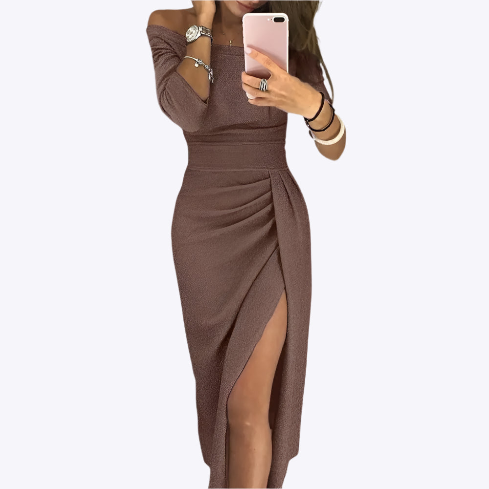 Sophia | Atemberaubendes Damenkleid mit Glitzer-Finish